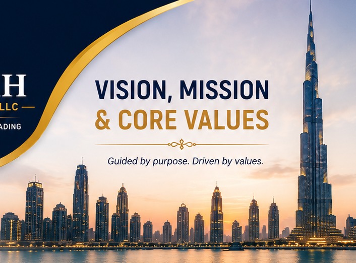Dubai skyline and UAE business environment